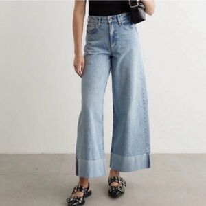 rag & bone Andi High-Rise Ankle Wide Leg Jeans | Size 30 | NWT | $278 MSRP